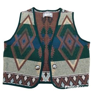 Vintage western vest